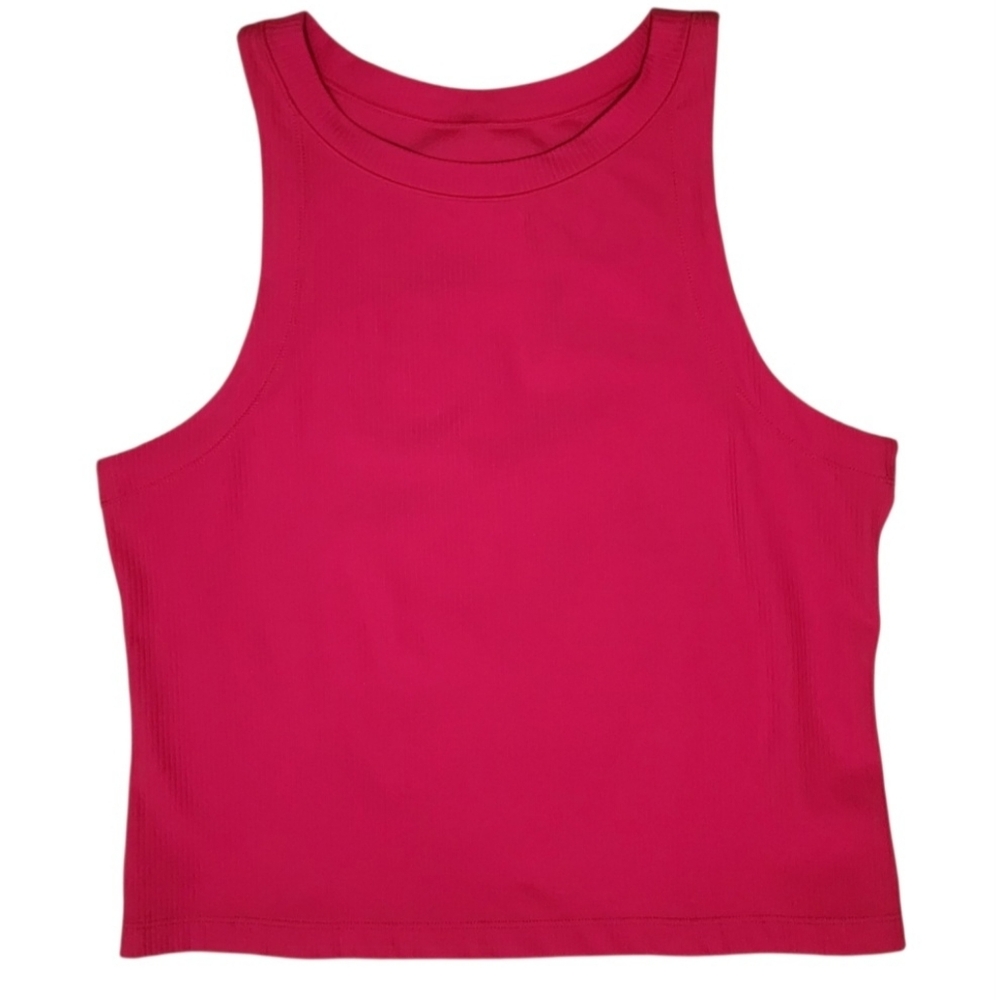 Womens Nike Zenvy Rib Knit Dri-FIT Tank Top.size Medium - Picture 6 of 16